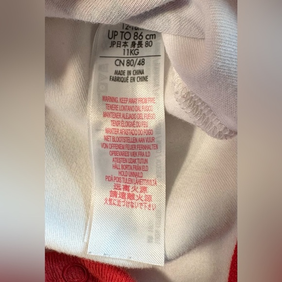 GUC 3 Body Suits: Vintage Disney Mickey Christmas; Cute Christmas; White - Picture 4 of 12